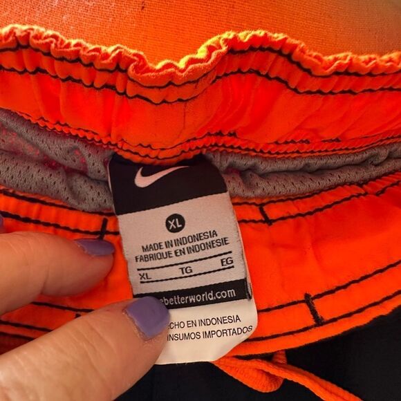 Nike Men's Navy  Shorts - Picture 3 of 5